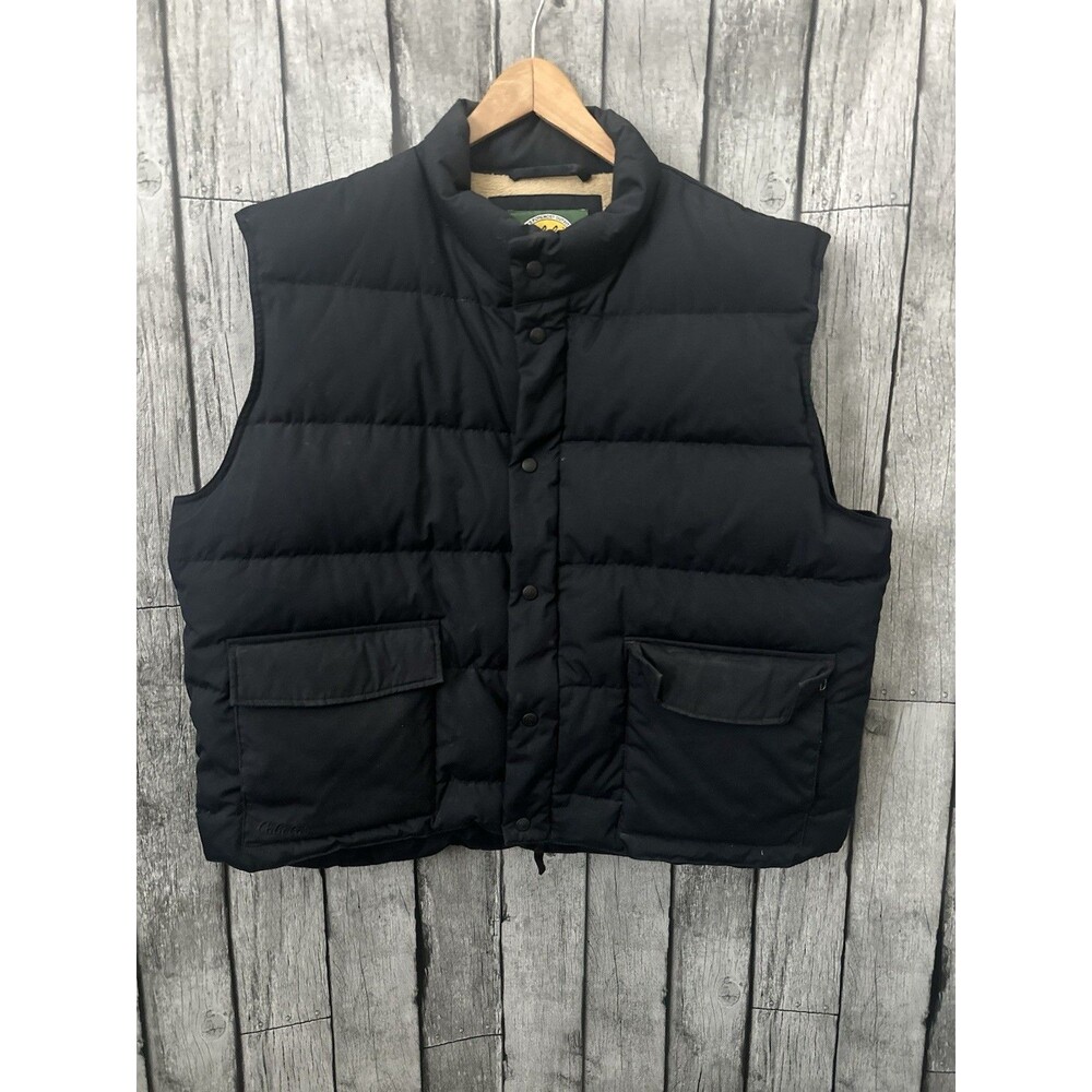 Cabela's Premier Northern Goose Down Vest Men’s Green Size 2XL